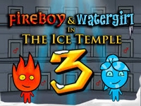 FireBoy and WaterGirl 3 in The Ice Temple