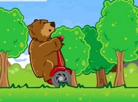 Play Bear On A Scooter