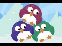 Colorful Penguins