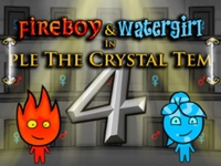 FireBoy and WaterGirl 4 in The Crystal Temple