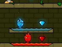 Play FireBoy and WaterGirl in The Forest Temple