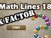 Play Math Lines: Xfactor