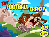 Play Taz Football Frenzy