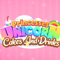 Play Princesses Unicorn Cakes And Drinks