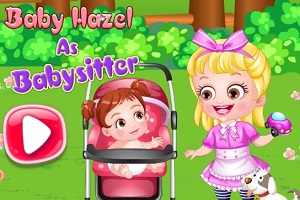 Baby Hazel As Babysitter