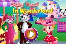 Baby Hazel in Disneyland