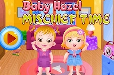 Baby Hazel Mischief Time